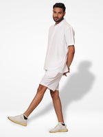 Men's 2pcs Co-ord Set - Shirt & Shorts