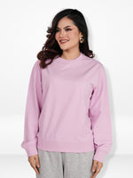 Women’s Long Sleeve Solid Sweatshirt – Casual Comfortable Pullover | Simple Everyday Style Top