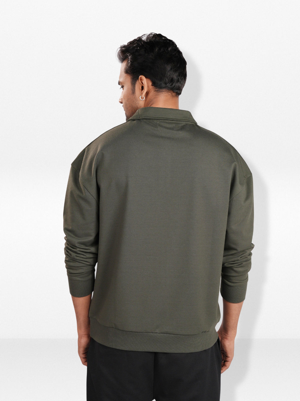 Men’s Polo Sweatshirt – Classicwith Modern Style | Soft Comfortable Everyday Wear