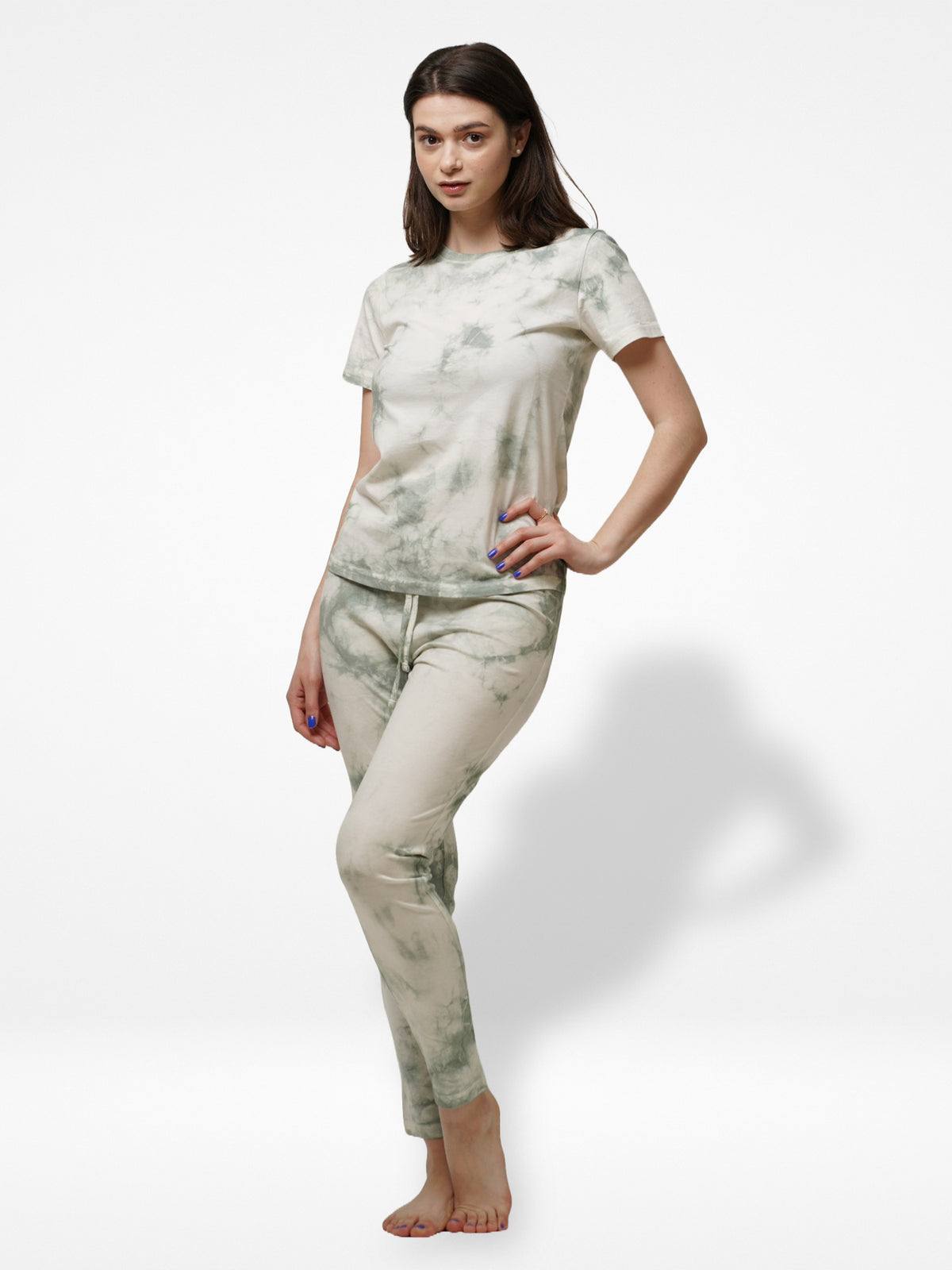 Women Tie Dye Lounge Suit.