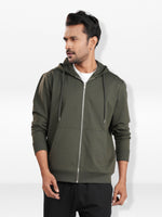 Men’sSolidFull Zip Basic Hoodies– Long Sleeve with Full Zip & Kangaroo Pocket | Casual Everyday Comfort Wear