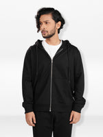Men’sSolidFull Zip Basic Hoodies– Long Sleeve with Full Zip & Kangaroo Pocket | Casual Everyday Comfort Wear