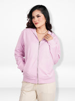 Women’s Full Zip Hoodie – Solid Color Hooded|Casual Zip-Up Hoodies for Everyday Wear