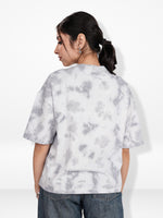 Women’s OversizedT-Shirt – Tie-Dye Graphic Print, Short Sleeve Loose Fit | Casual Comfy Tee for Women
