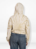 Women’s Tie-Dye Casual Hoodie – Long Sleeve Soft Pullover | Modern Printed Hoodie for Everyday Wear