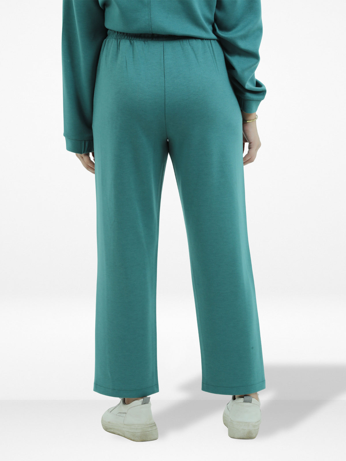 Women’s Baggy Wide Leg Sweatpants –Straight Pants ,Drawstring Waist, Two Side Pockets | Cozy Winter Lounge & Activewear