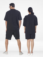 Couple Co-ord Set| Short Pant| Black