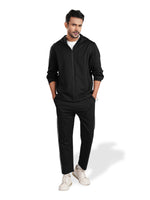 Men’s Sports Running Full Zip Hoodie – Regular Fit| Warm Casual Zip-Up Hoodie for Everyday Wear