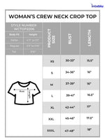 Women Crew Neck Crop Top