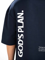 Men’s Oversized Drop Shoulder Graphic T-Shirt – Short Sleeve Crew Neck Tee | Casual Streetwear Top with Front & Back Print
