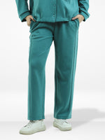 Women’s Baggy Wide Leg Sweatpants –Straight Pants ,Drawstring Waist, Two Side Pockets | Cozy Winter Lounge & Activewear