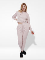 Hooded Corset Top Pants Set