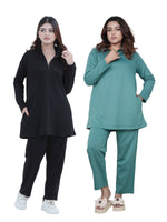 Women’s High Neck Half Zip Pullover Sweatshirt – Long Sleeve Top | Trendy Relaxed Fit , Hoodie for Casual & Athleisure Wear