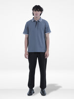 Men's Reguler-Fit Cotton Pique Polo Shirt100% Cotton Casual Top | Tipped Collar & Sleeves | Three-Button Placket | Smart Everyday Wear