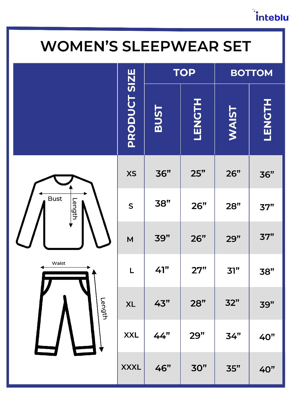 Micro Polar Fleece Blue Star Print Zipper Women Sleepwear Long Sleeve Hoodie