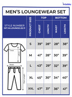 Men's T-Shirt & Trouser Lounge Set Grey