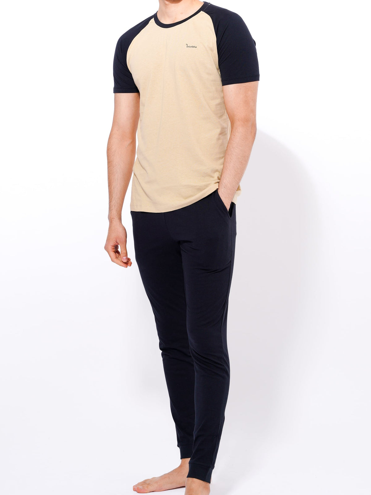 Men's T-Shirt & Trouser Lounge Set