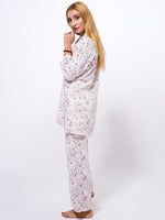Floral PJs for Women - Cute Spring Sleepwear Set - inteblu