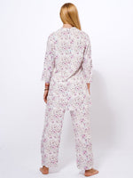 Floral PJs for Women - Cute Spring Sleepwear Set - inteblu