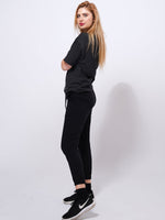 Women's Oversized Dance fit T-Shirt - Black