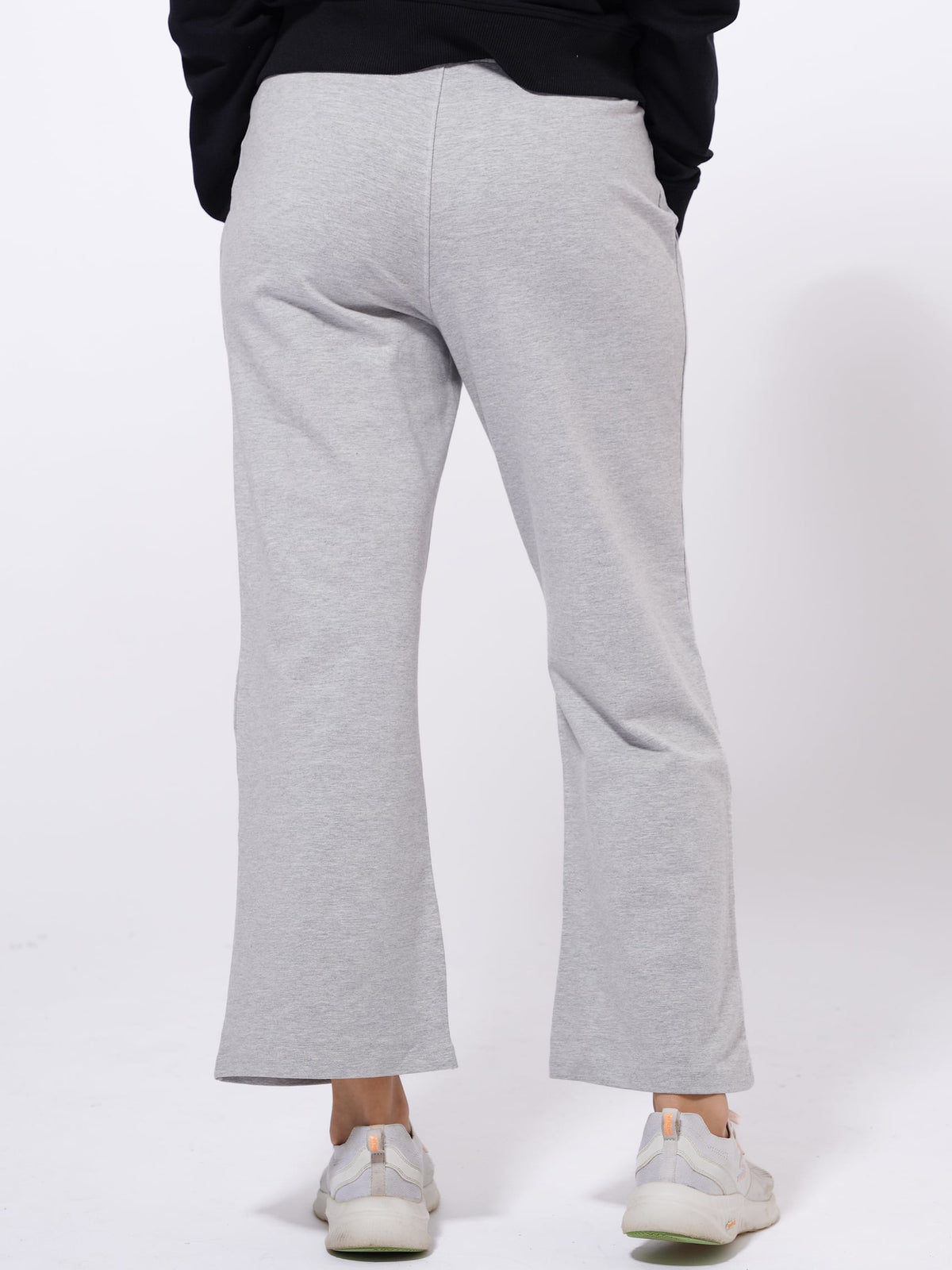 Cozy Open Leg Palazzo Sweatpants |Odie