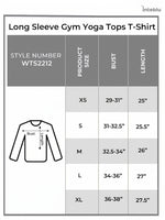 Slim Fit Quick Dry Long Sleeve Gym Yoga Tops T-Shirt