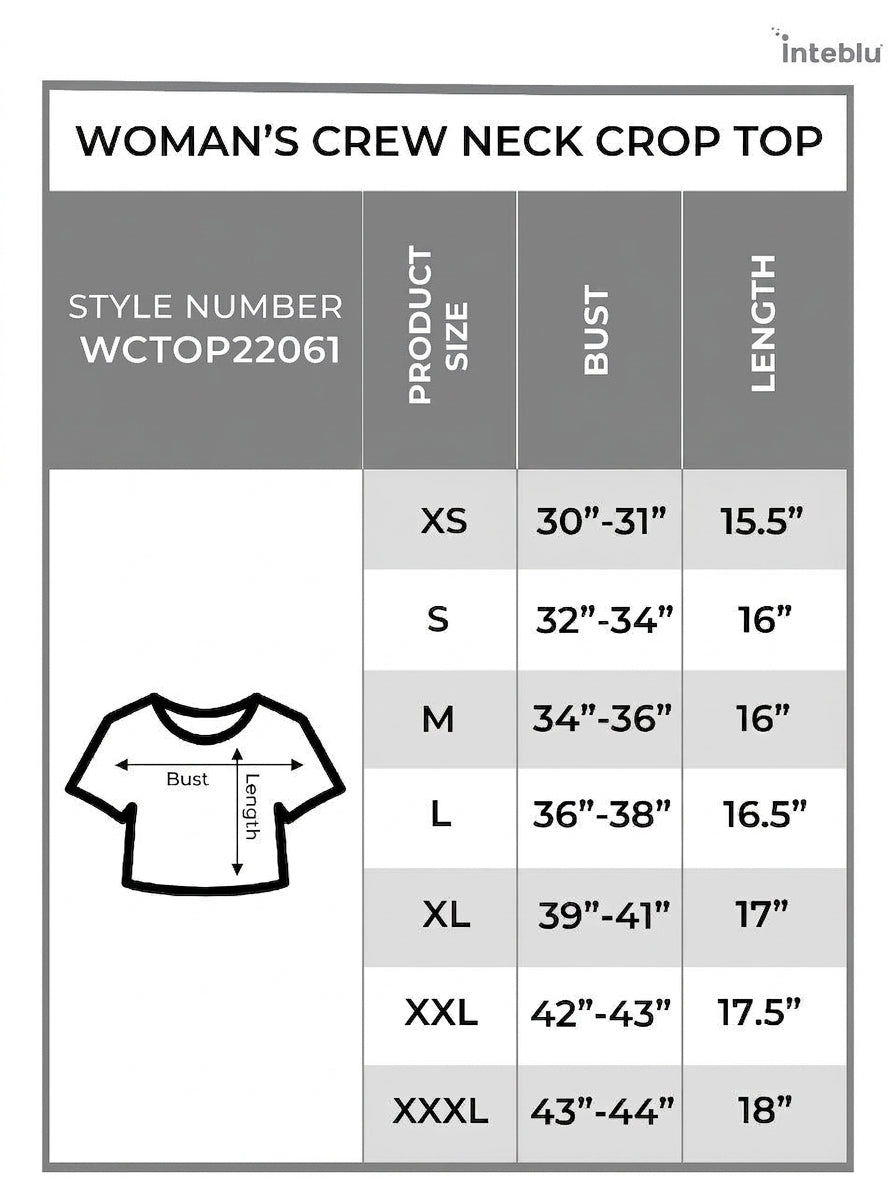 Women Crew Neck Short Crop Top | Mauve