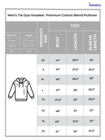 Men’s Tie-Dye Hooded– Premium Cotton Blend Pullover | Stylish Long Sleeve Hoodie, Trendy Casual Streetwear