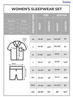 Women's Pajama Sets Button Down Short Sleeve Shirt and Shorts 2 Piece Summer Outfits Lounge Sets
