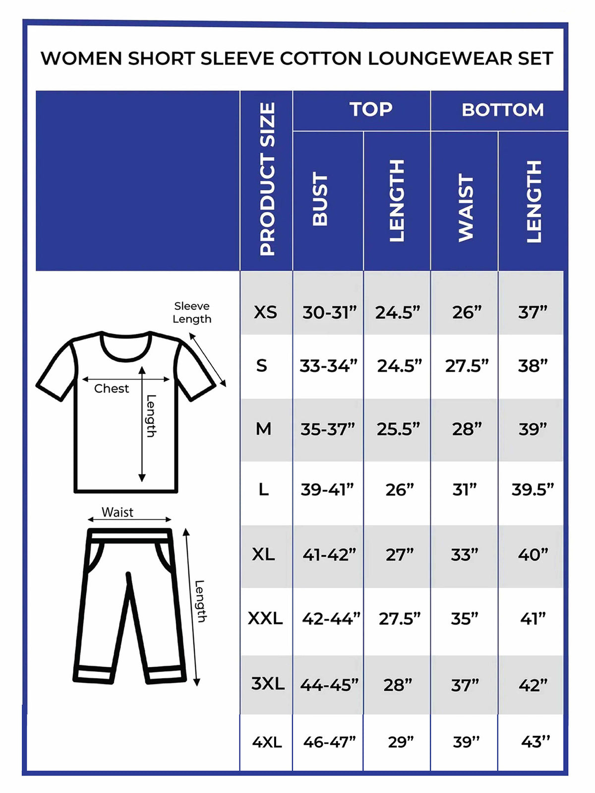 Women’s 2 PieceAll Over Printed Loungewear Set – Short Sleeve Top & Pants | Casual Lounge Outfit, Soft Pajama Set, Summer Sleepwear for Women