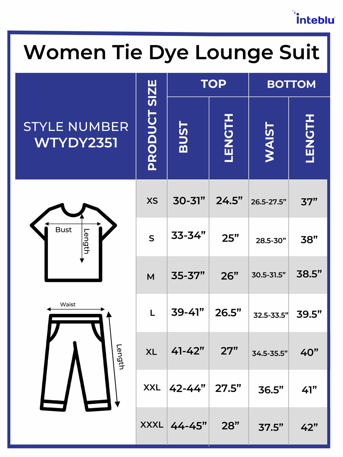 Women Tie Dye Lounge Suit.