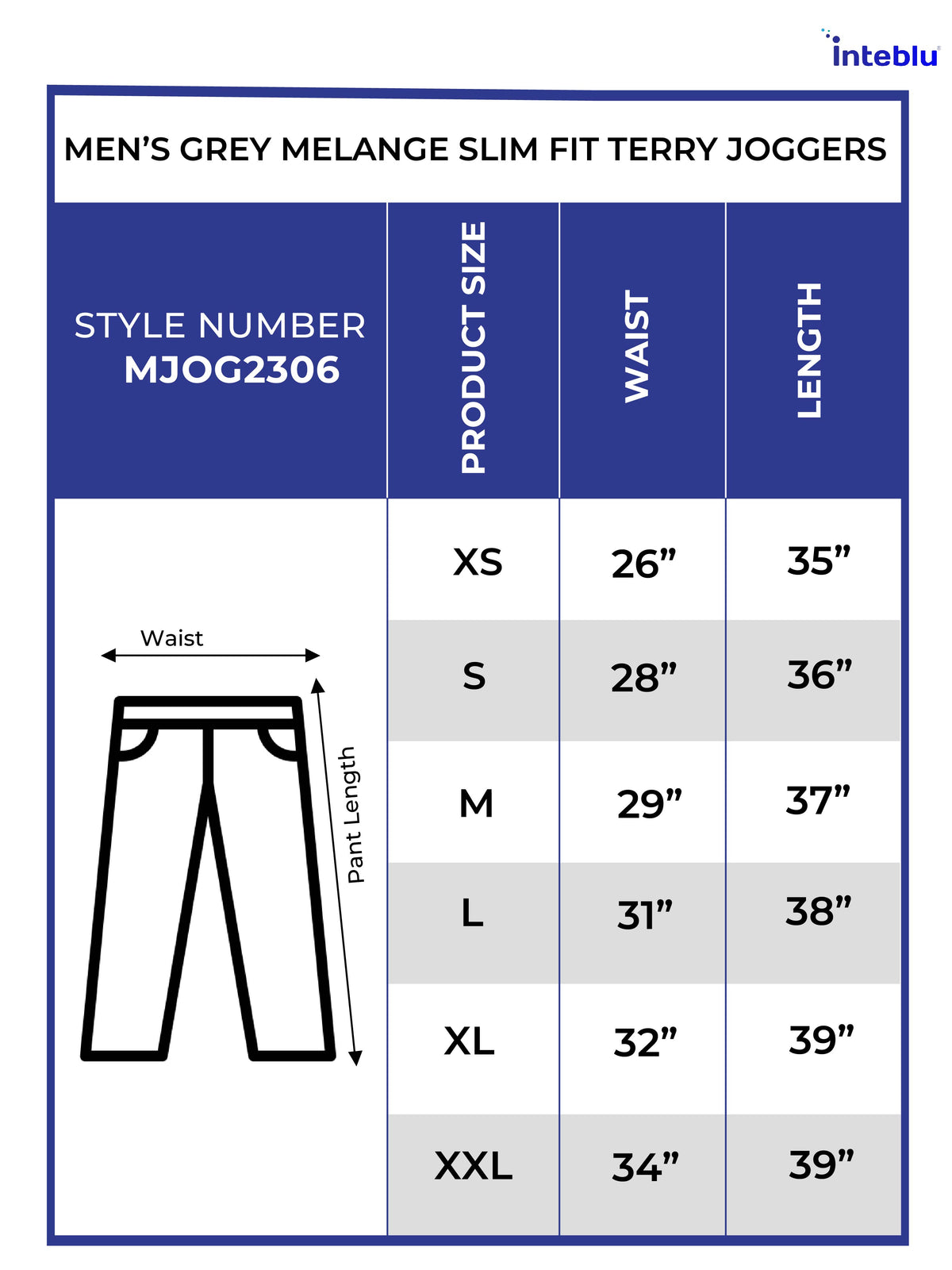 Men Grey Mélange Slim Fit Terry Joggers