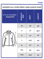 Women Pink Floral All Over Print Long Sleeve Shirt