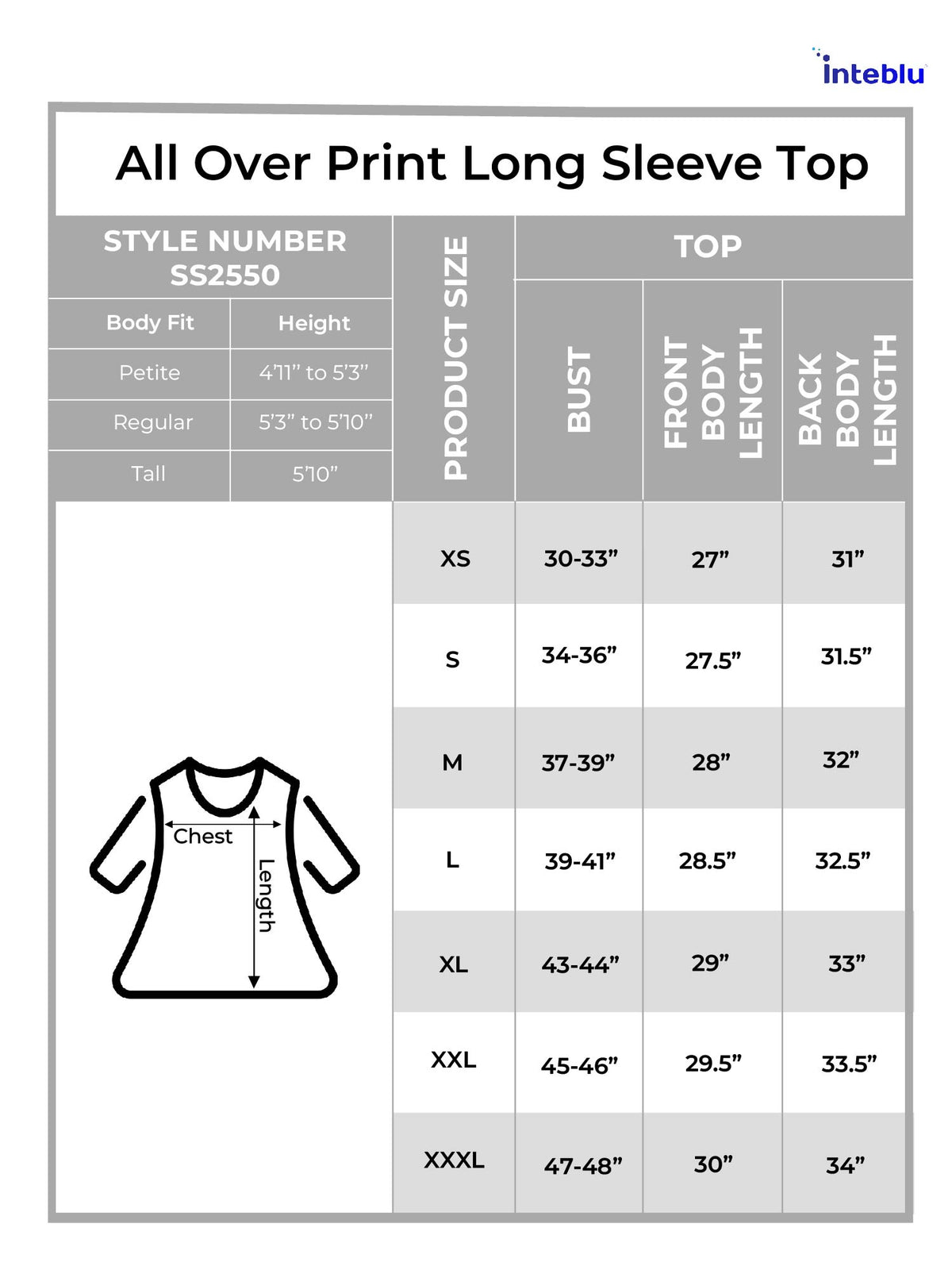 Women Off White All Over Print Long Sleeve Top| Off White