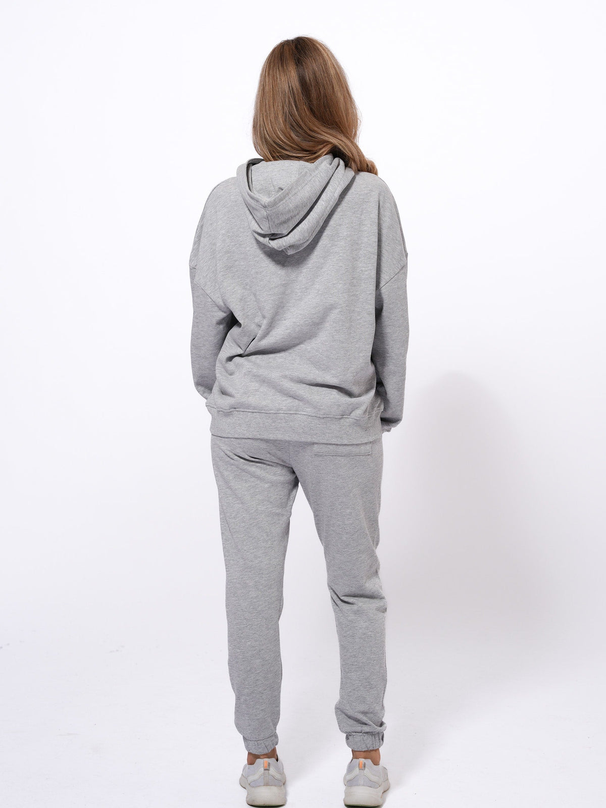 Women’s Hoodies & Joggers Set on Cotton Fabric - inteblu