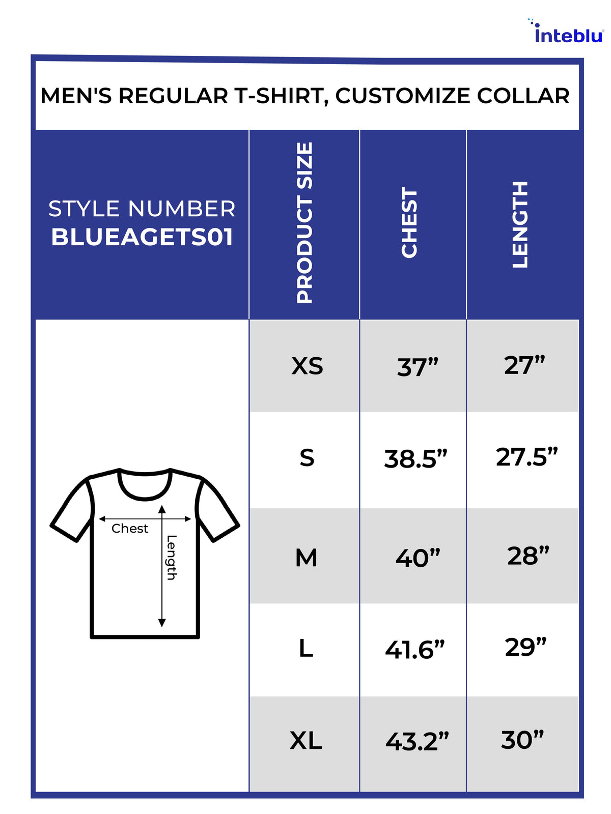 Men T-shirt & Customize Collar.