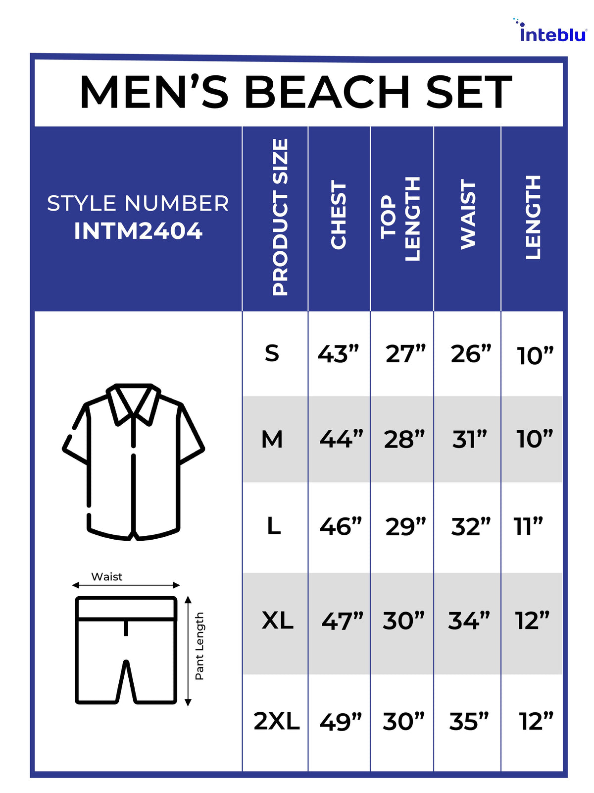 Men's 2pcs Co-ord Set - Shirt & Shorts