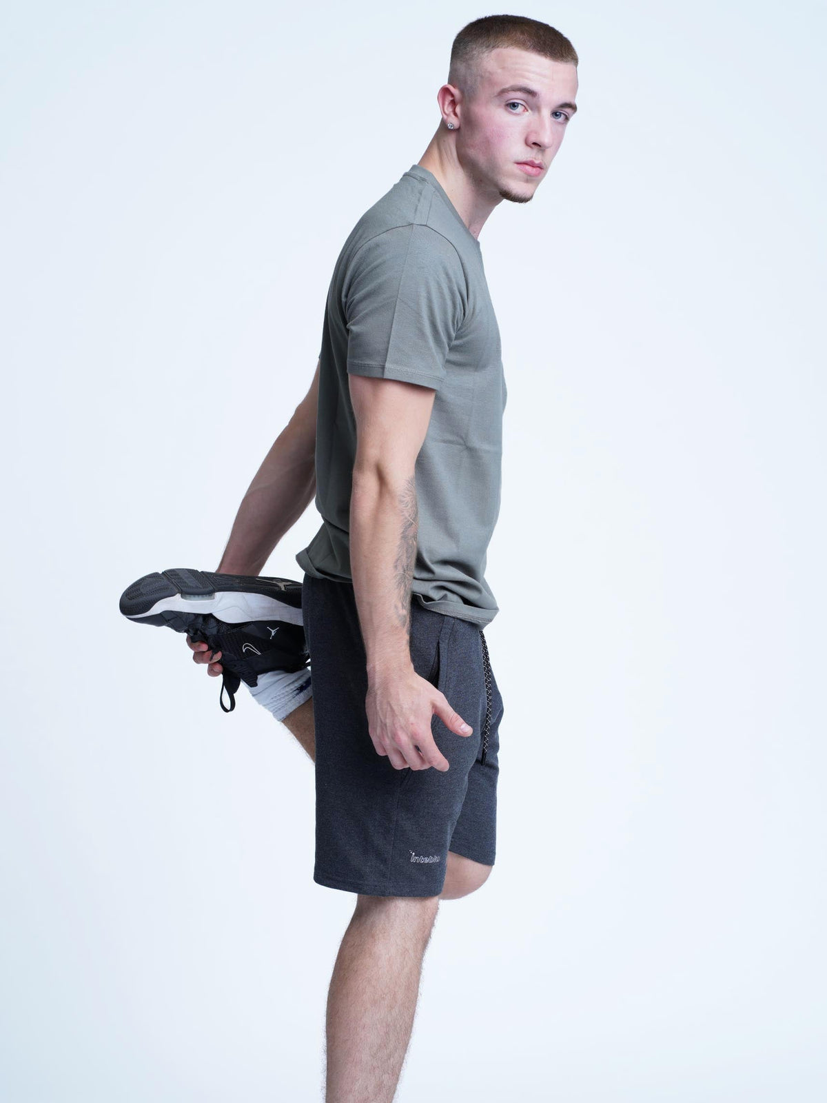 Men's Slim-Fit Cotton T-Shirt - inteblu