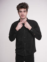 Men's Suede Shirt - inteblu
