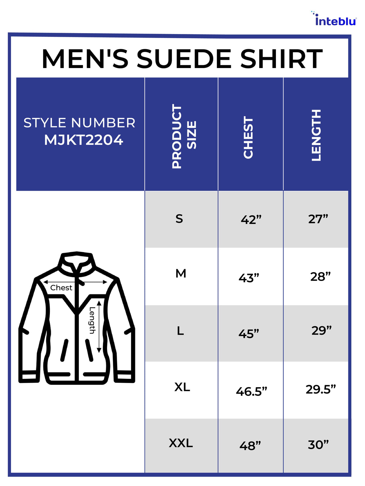 Men's Suede Shirt