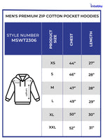 Men’s Winter Zipper PremiumHoodie with kangaroo Pocket |Grey Melange