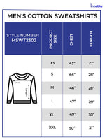 Men's Cotton Sweatshirts in Grey Melange Color