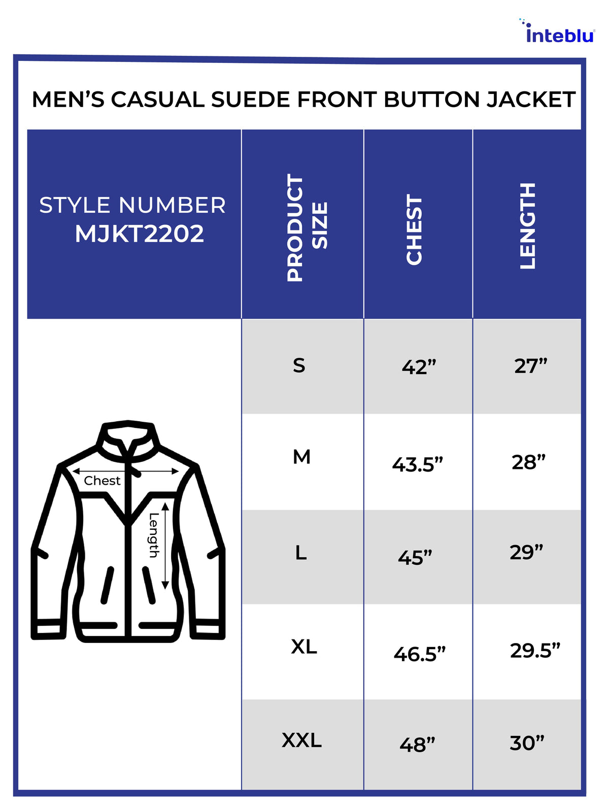 Men Casual Suede Front Button Jacket.