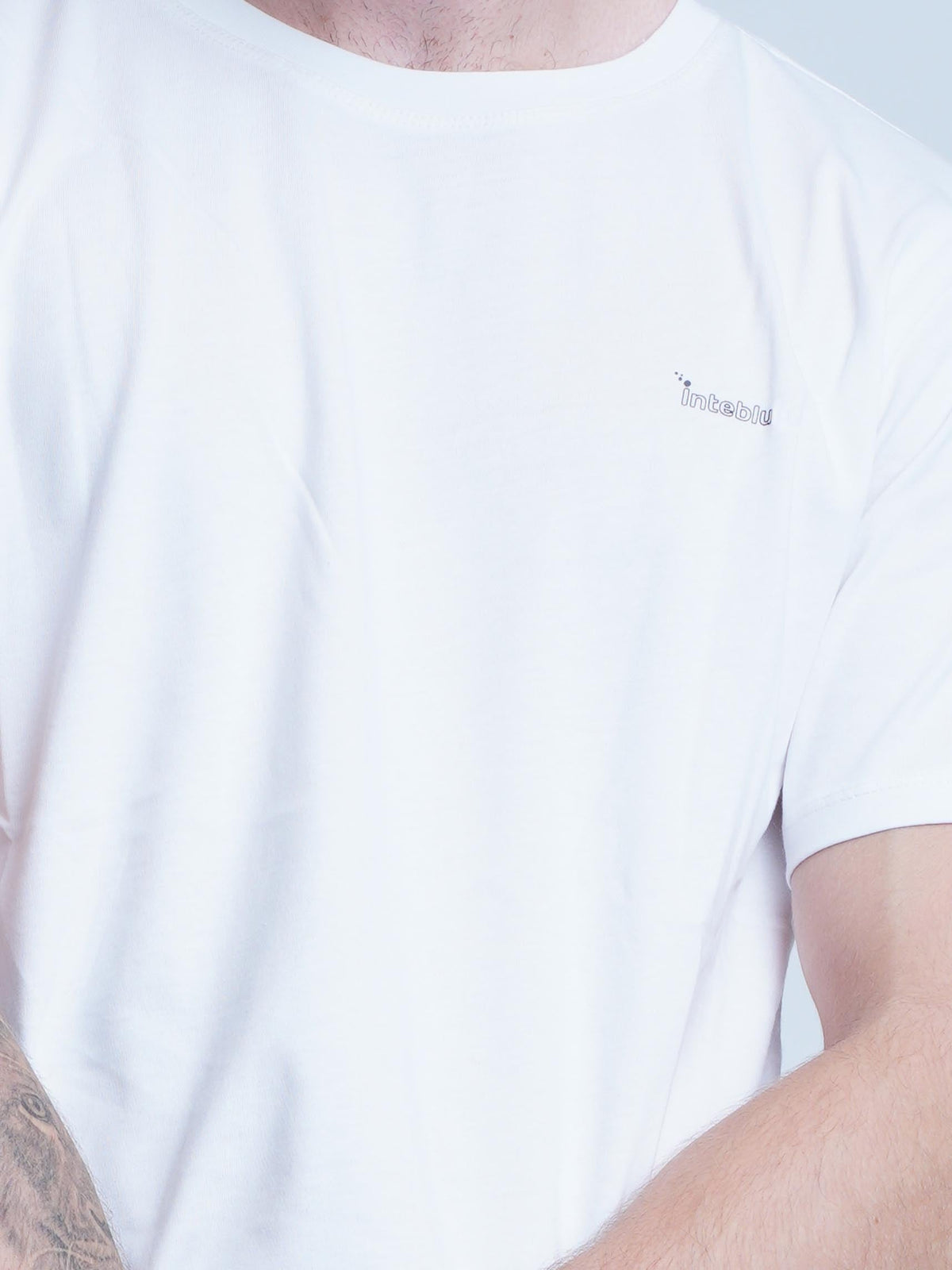 Round Neck T-Shirt Regular fit - inteblu