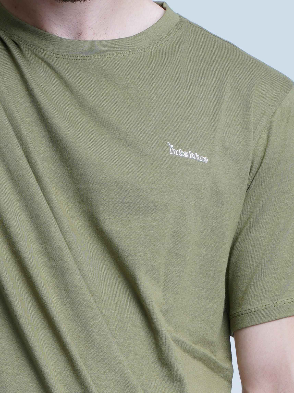 T-Shirt Regular Fit Round neck - inteblu