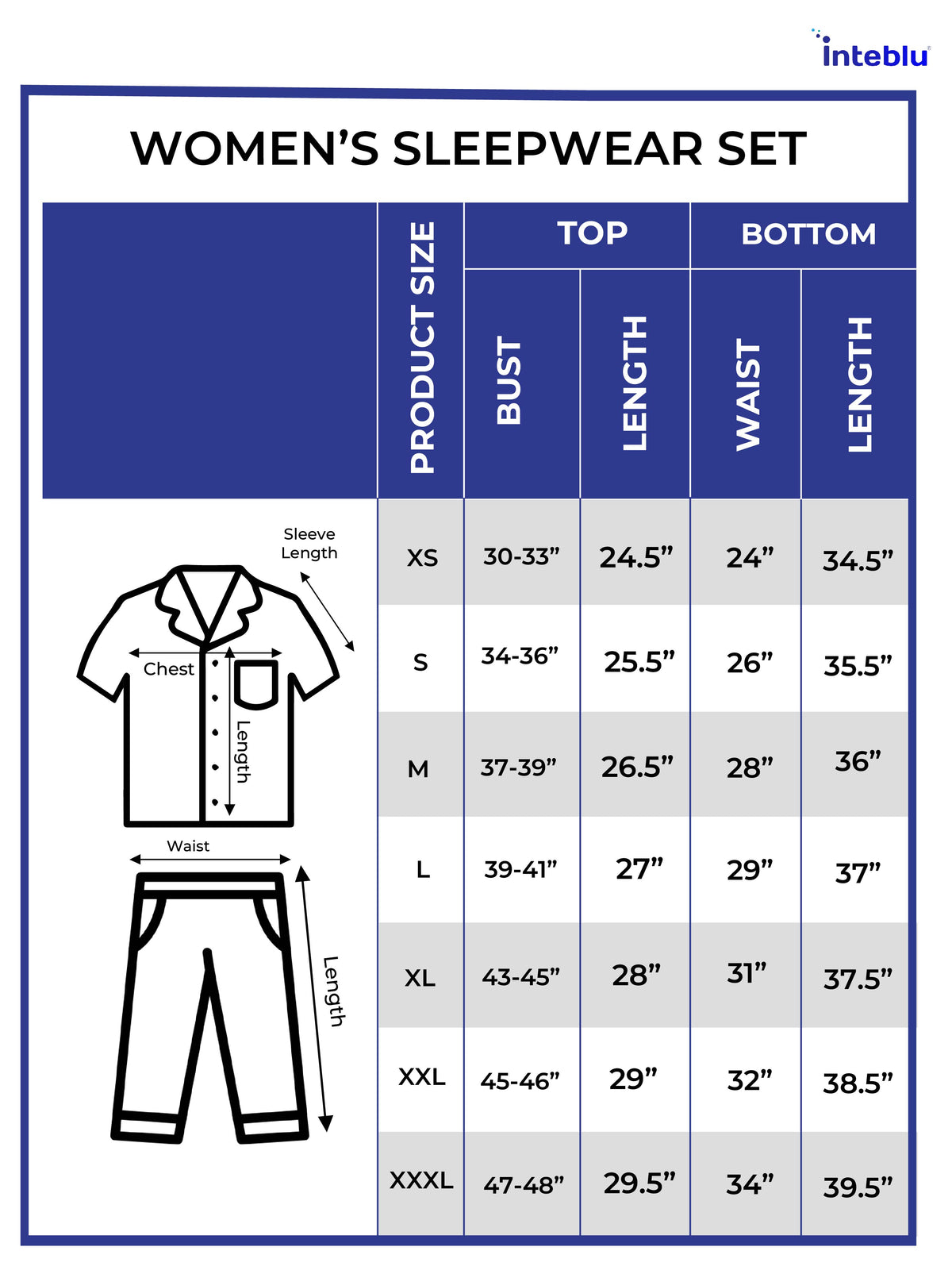 Women's Solid Color Notch collar Sleepwear Set.