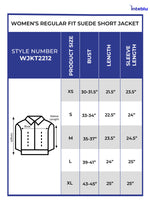 Women Button Regular Fit Suede peach whip Short Coat Jacket