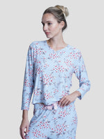 Women Floral Print full Sleeve Sleepwear - inteblu