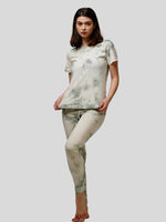 Women Tie Dye Lounge Suit. - inteblu
