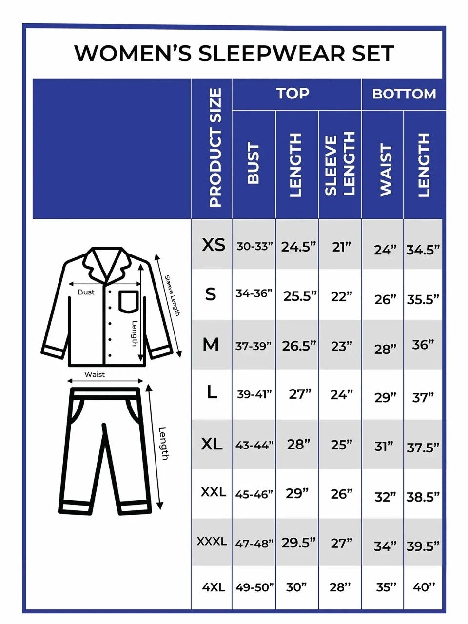 Women’s Classic Button-Down Pajama Set – Soft Yummy Fabric Sleepwear | Long Sleeve Notch Collar Top & Full-Length Pants | Cozy Loungewear for Night & Home